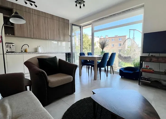 Apartmán Mily Poranek - Slonce, Mewy, Doskonala Kawa Gdyně